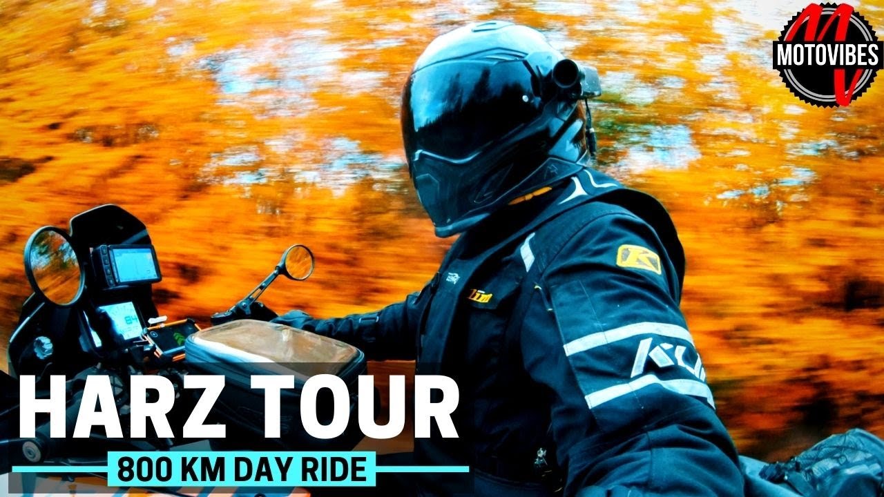 HARZ MOUNTAINS in the FALL // 800 KM DAY RIDE // KTM 1290 Super Adventure S