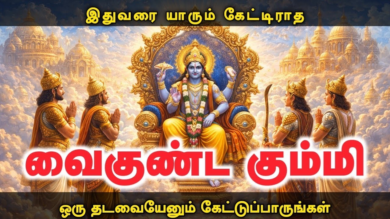 வைகுண்ட கும்மி 🔱| இதுவரை யாரும் கேட்டிராத கும்மி 😧 | Vaikunda Kummi | Kaaviya Paamaalai
