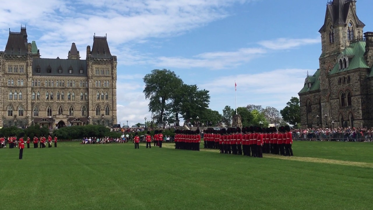 The Changing of Guards Ceremony - Ottawa 2017