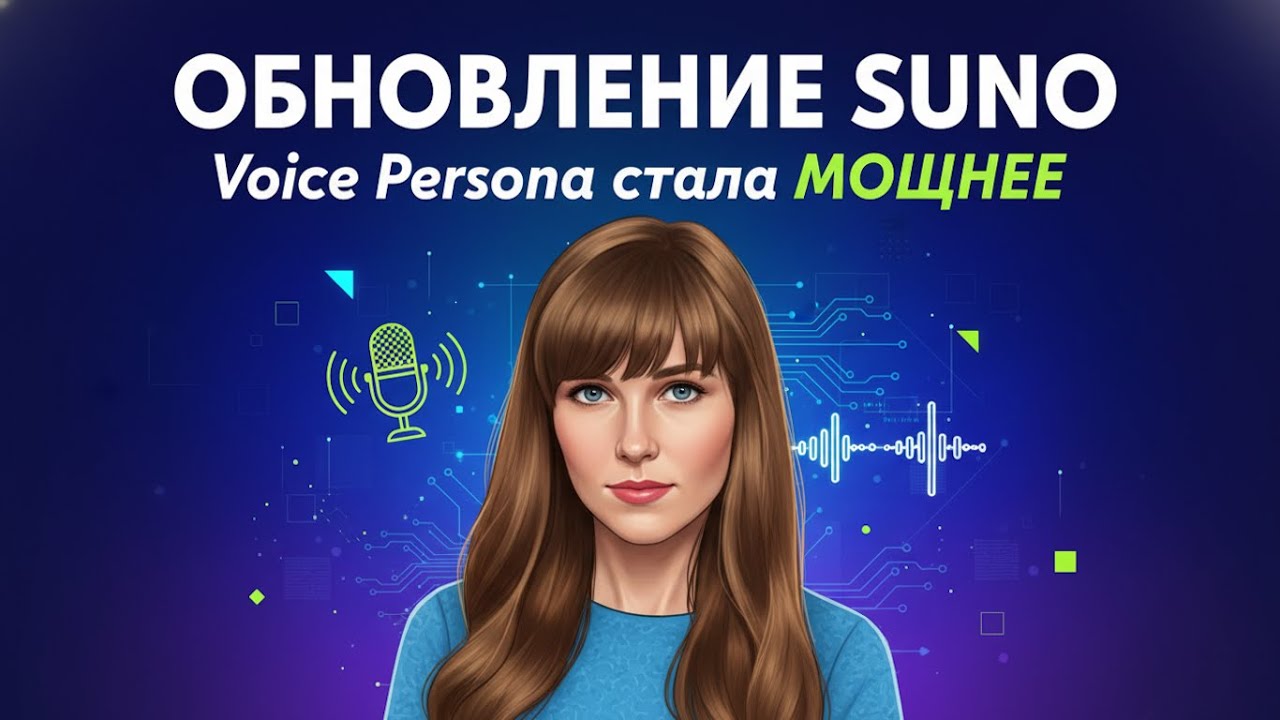🔥 SUNO ОБНОВИЛИ VOICE PERSONA! 🎤 Тестирую новый вокал!