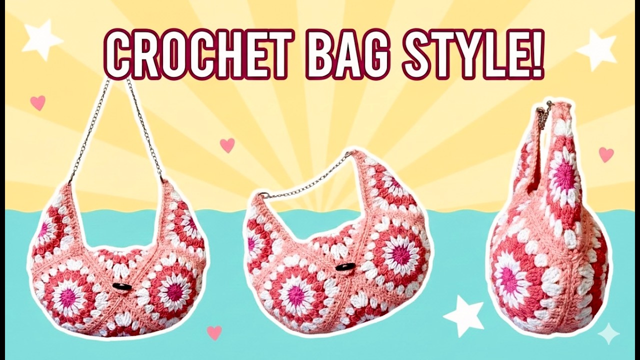 CARTERA A CROCHET PASO A PASO