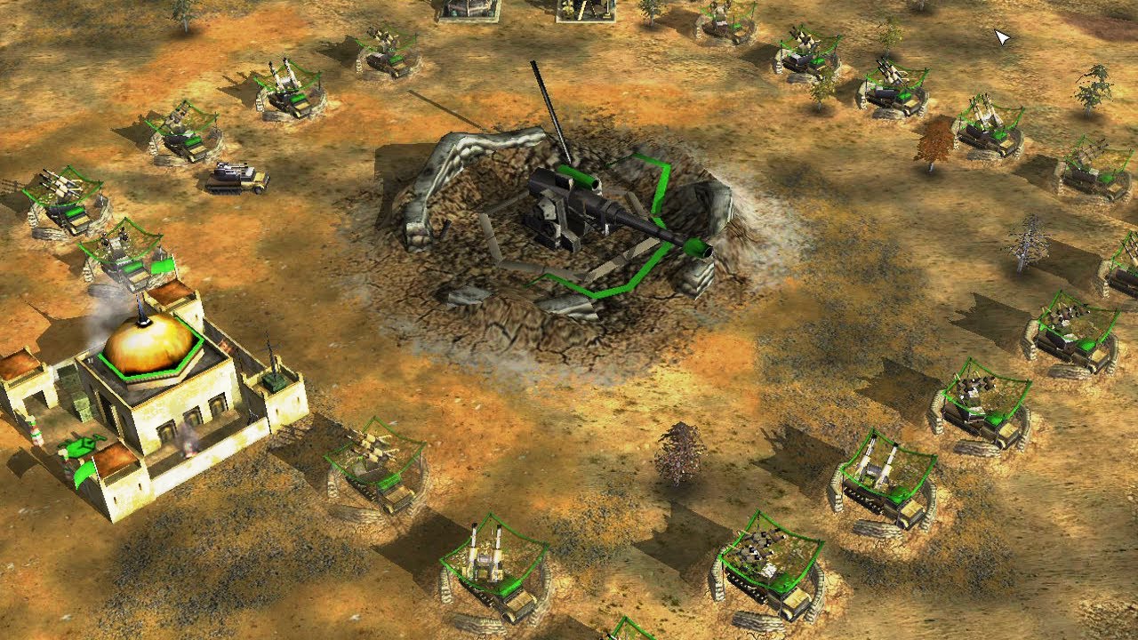 GLA Demolition vs 7 USA Super - Command & Conquer Generals Apocalyptic