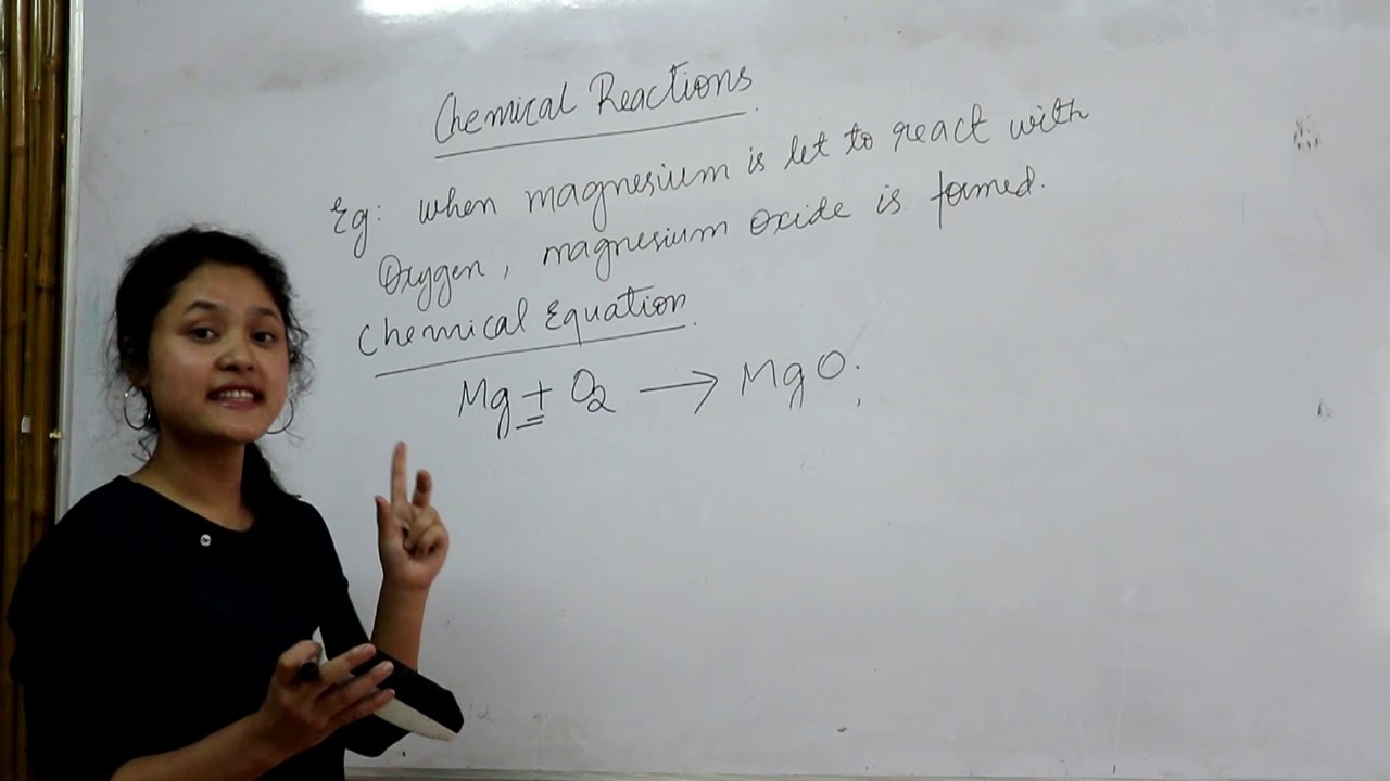 Chemical Reactions for class 10 (Part 1) (MBOSE Syllabus) - Developed by SCSTE