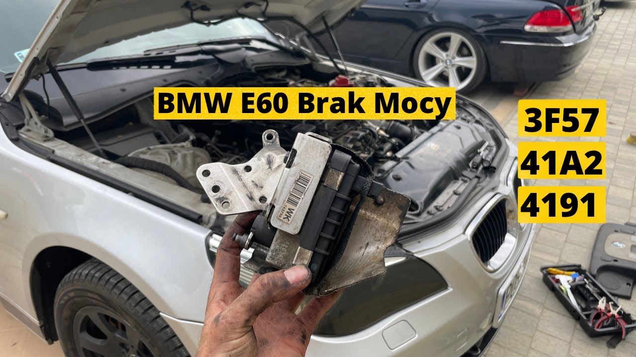 Brak Mocy w BMW E60 3.0d 218kM - 3F57 41A2  Nastawnik Turbiny Ladedrucksteller Mechanik wymieniacz?