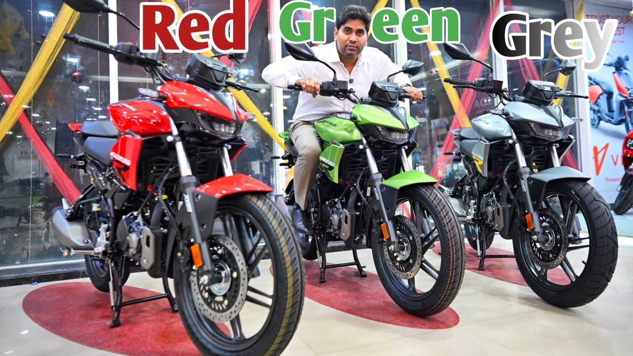 Xtreme 125 Multi Colour Video Review! Hero Launched 3 Colour Xtreme 125R !
