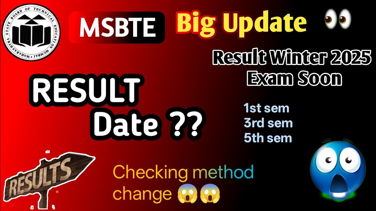 MSBTE Winter Exam Result Kab Aayega? | Paper Checking Update Today