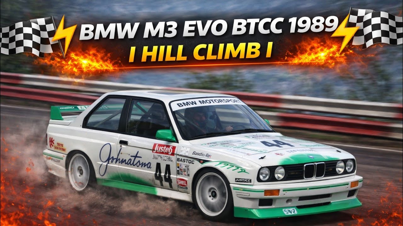 🏁⚡️BMW M3 Evo BTCC 1989 Hill Climb🏁⚡️