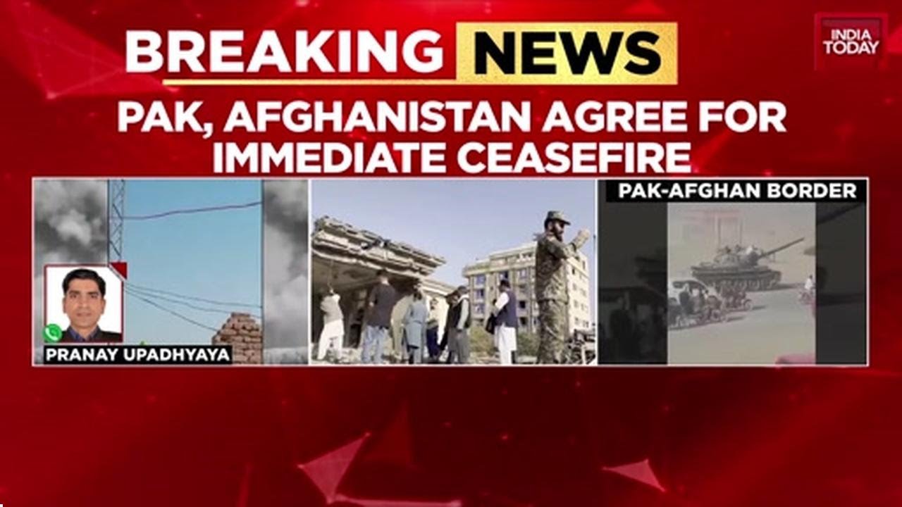 Ceasefire After Bloodshed: Pak, Afghan Rivals Agree to Doha Peace Deal After Deadly Clashes