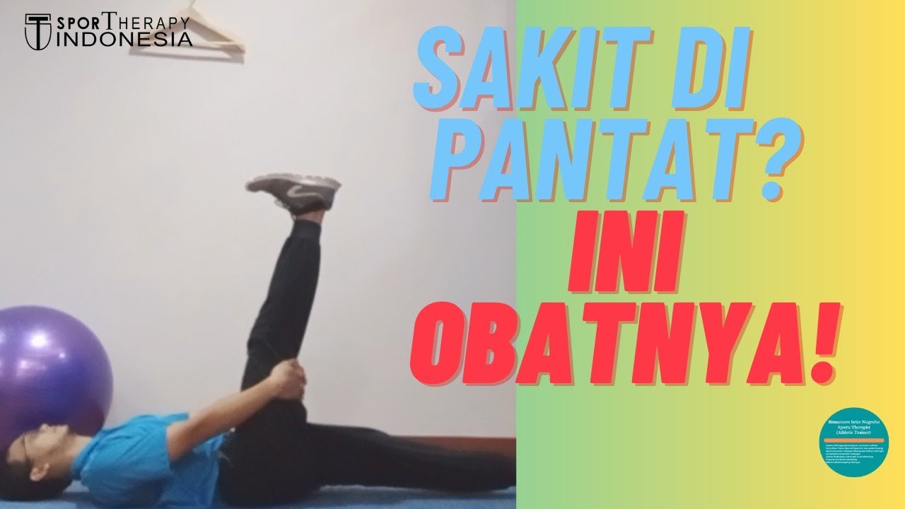 Piriformis Syndrome (Sciatica Nerve) Terapi Latihan - Bimbimjosh #cedera