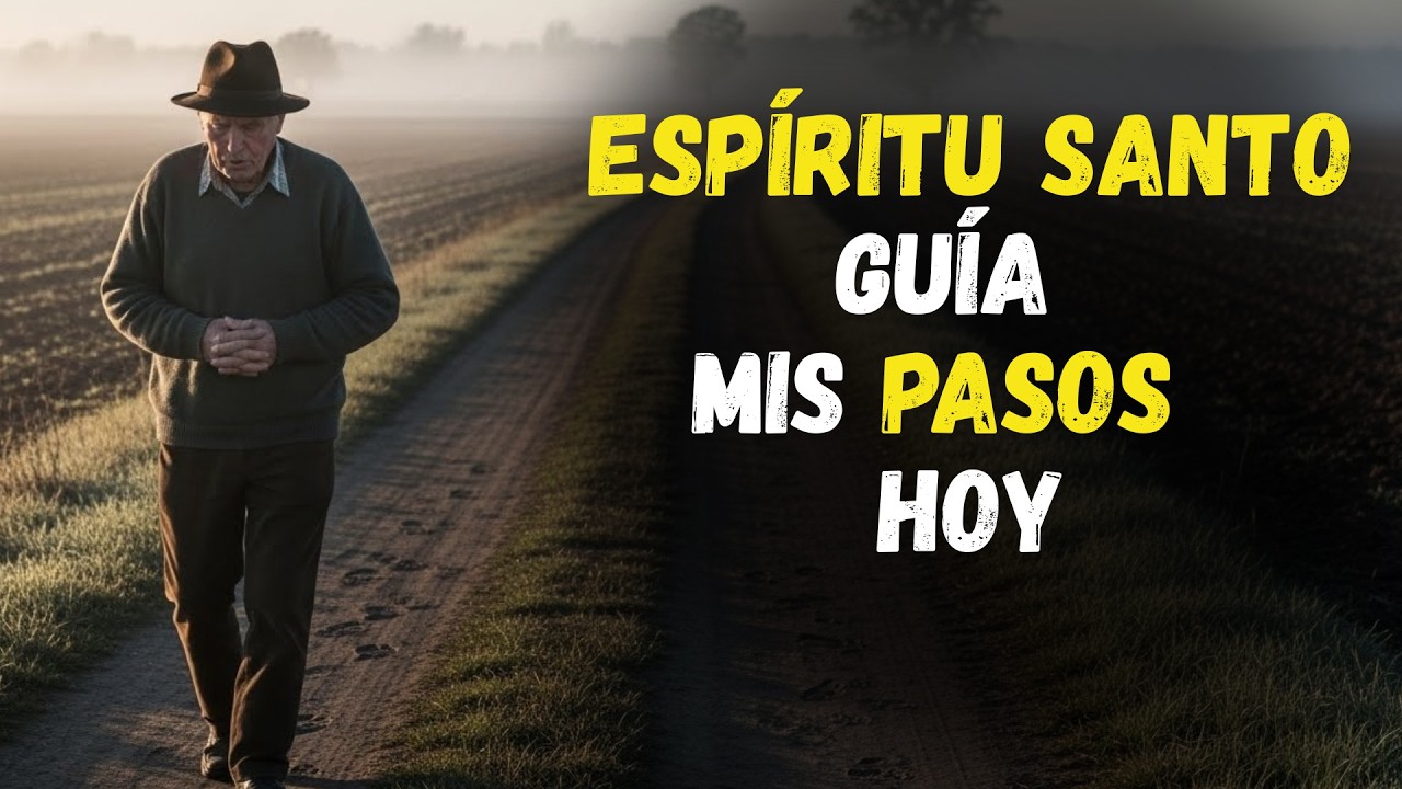 ESPÍRITU SANTO, guíame mis PASOS pasos ahora que  estoy PERDIDO