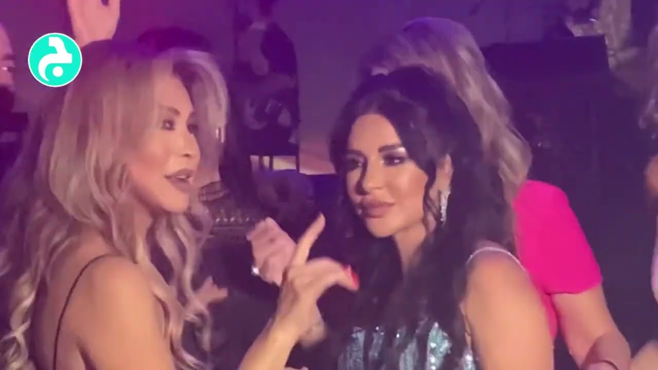 ماغي بو غصن تحتفل بعيدها وترقص مع النجوم