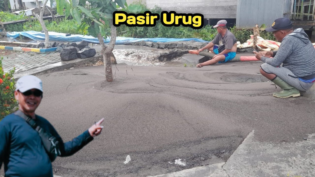 Pengurugan Halaman dengan Pasir Urug