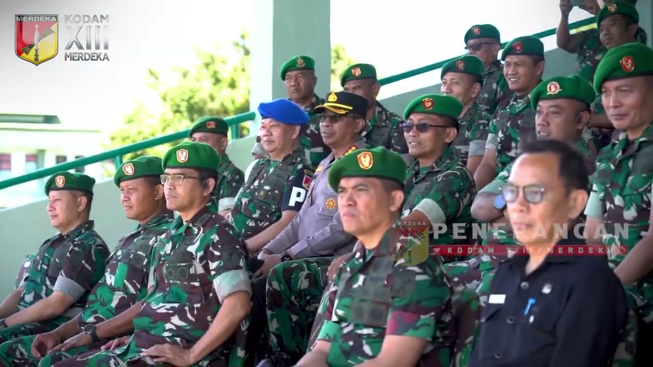 Demonstrasi Bela Diri Taktis SPPI Bacth 3 Kodam XIII/Merdeka