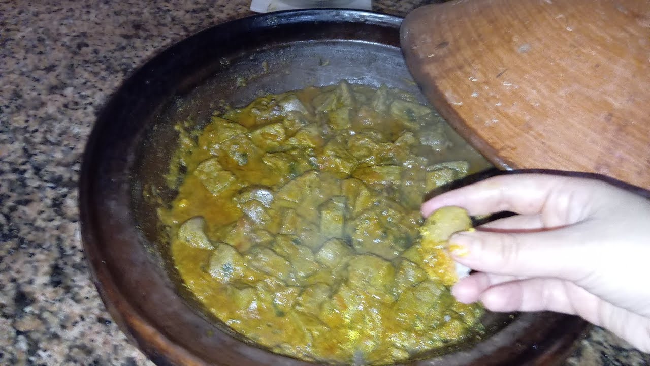 طاجين الكبدة بشرمولة لذيذة 😋 من ألذ وصفة ممكن تحضرو