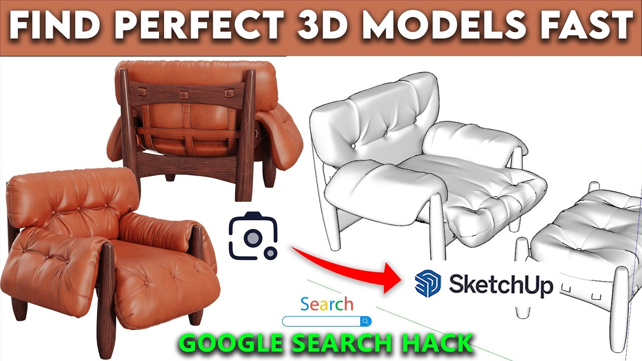 Найдите ЛУЧШИЕ 3D МОДЕЛИ Sketchup быстро!