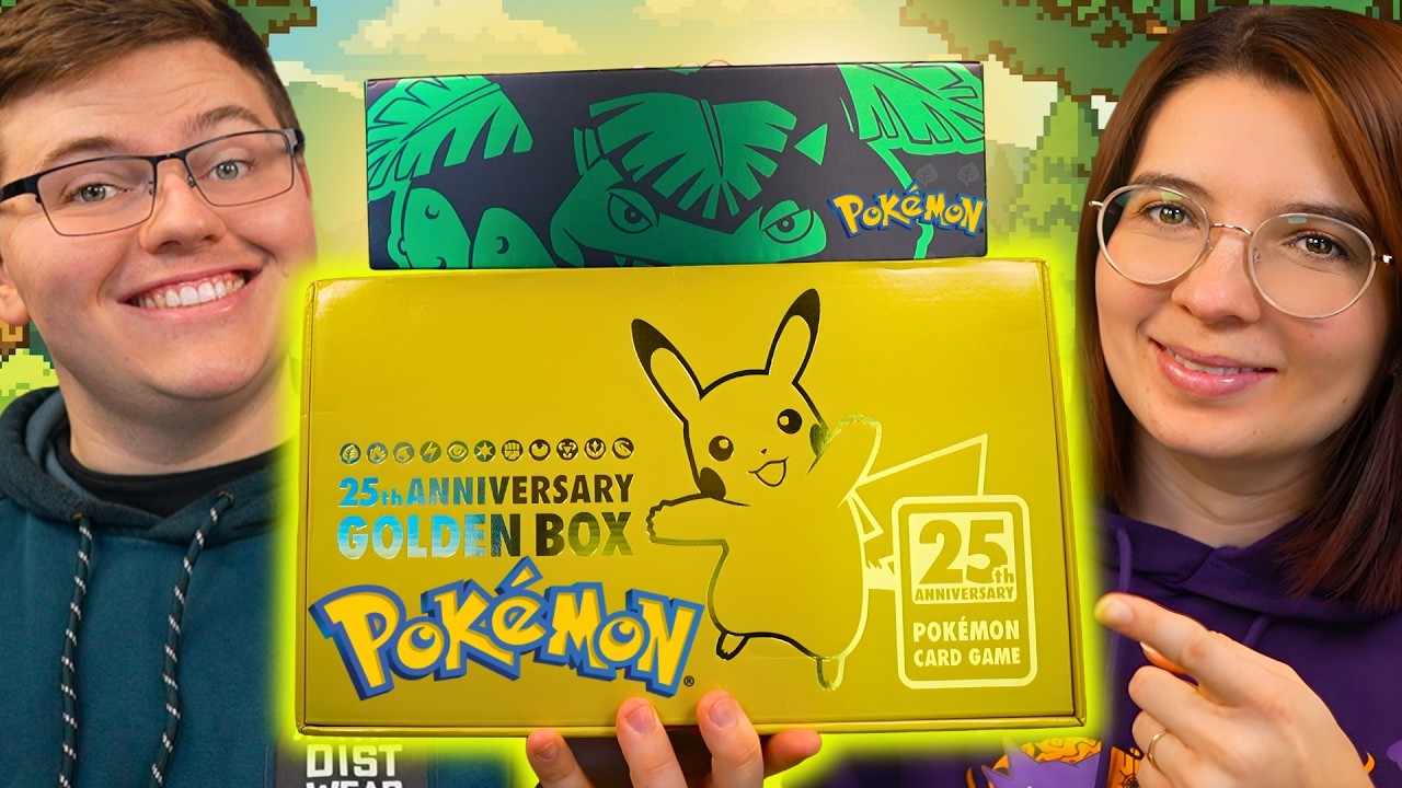 Diese Pikachu Gold Box ist ein Sammlertraum!