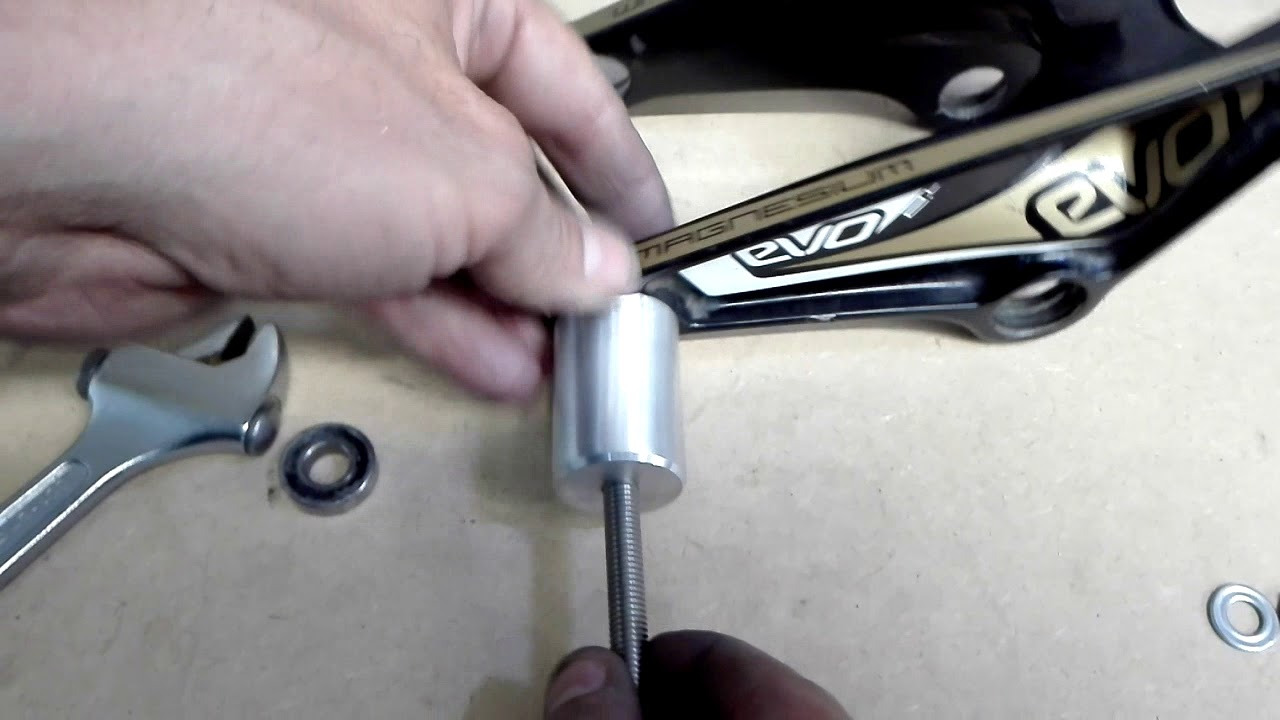 Tutorial extractor y montaje rodamientos ciegos y normales. CONTÁCTAME EN WWW.UTILESMTB.ES