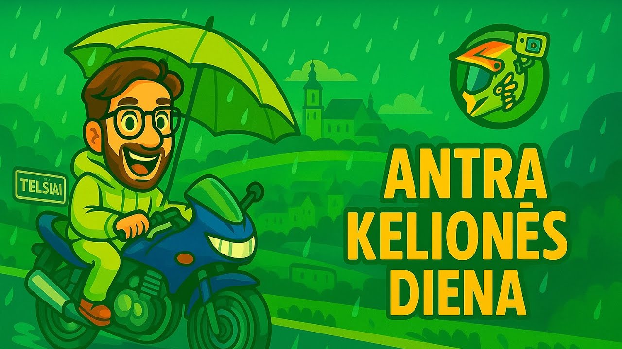 LIETUS LIETUVOJ IR MANO MEILĖ TELŠIAI | KELIONĖ MOTOCIKLU PO LIETUVĄ (2)