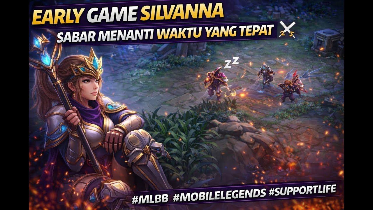 Early Game Silvanna, Sabar Menanti Waktu yang Tepat ⚔️