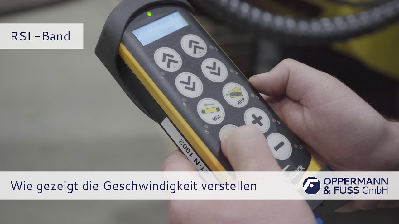 Keestrack K4 - Förderbänder starten