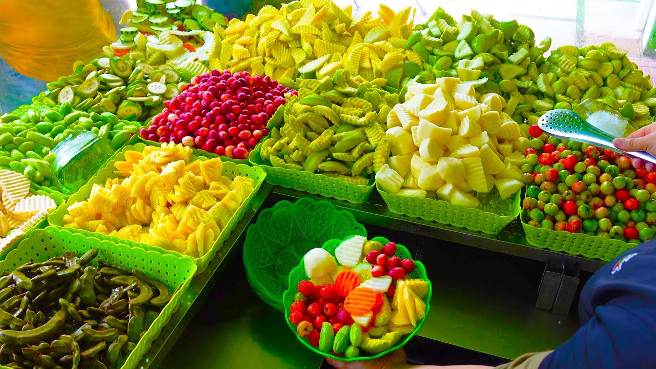 It's Healthy!! Popular Sour Snack In Cambodia (Mju) - Cambodian Street Food