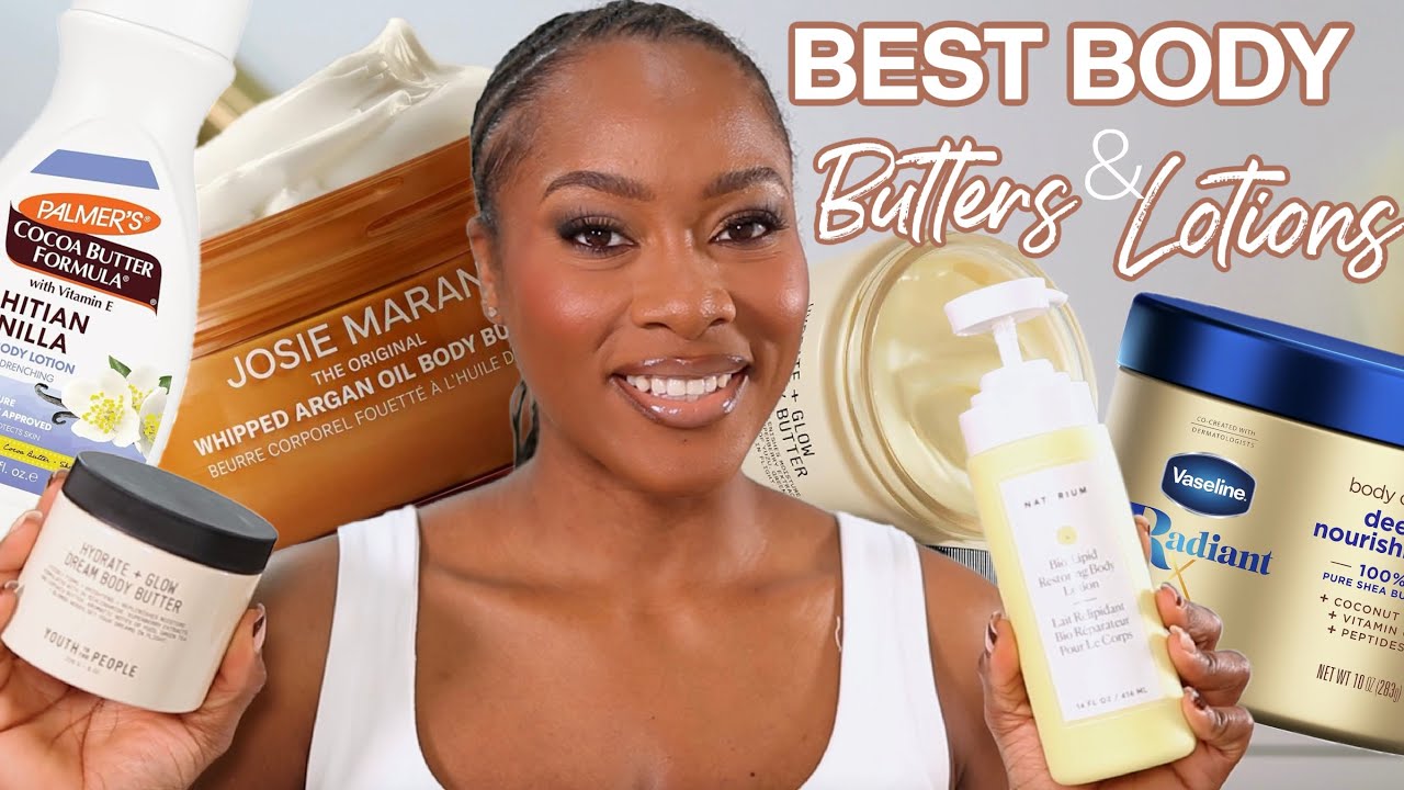 Top 10 Best Body Butters  Body Creams & Lotions 2025 | FENTY, EOS, PALMER’S + Must-Have Favorites