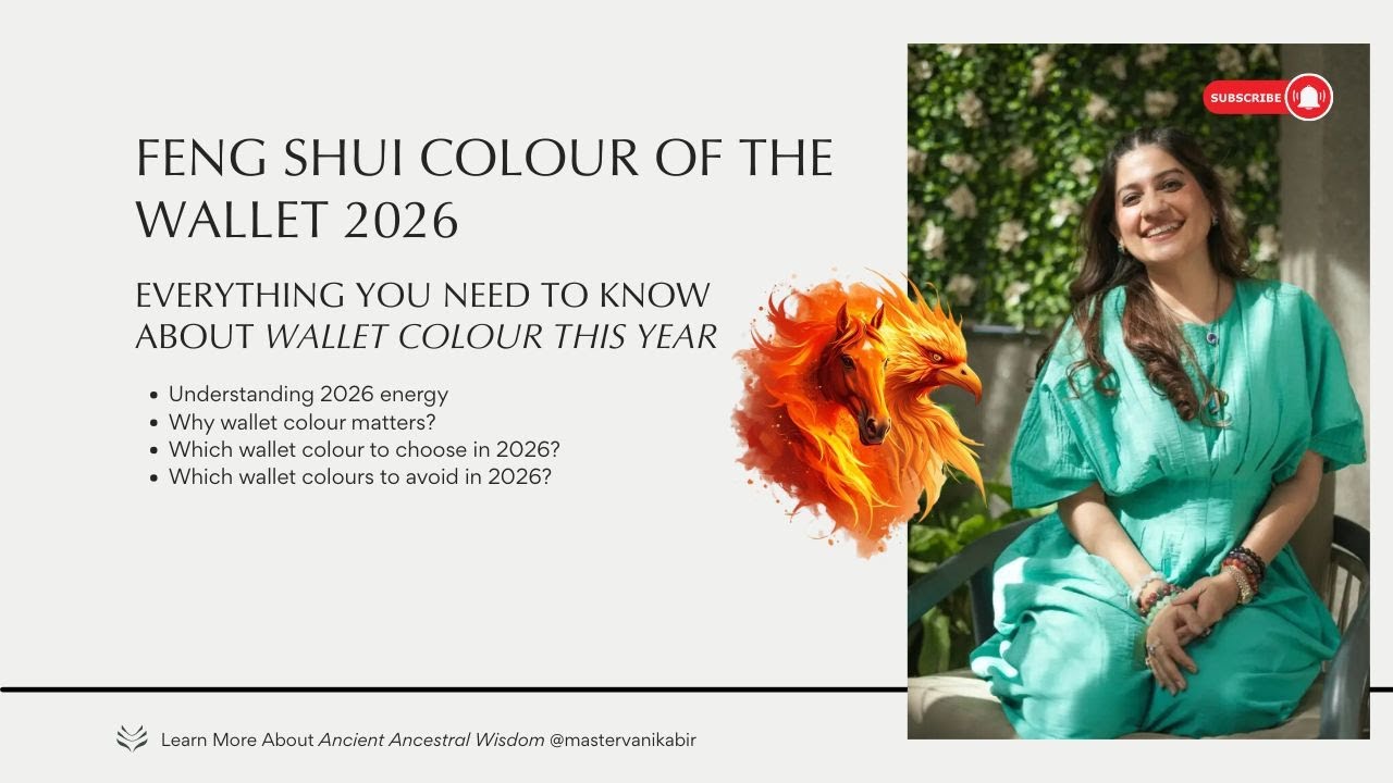 Wallet Color of the Year 2026 | Fire Horse Energy | Master Vani Kabir