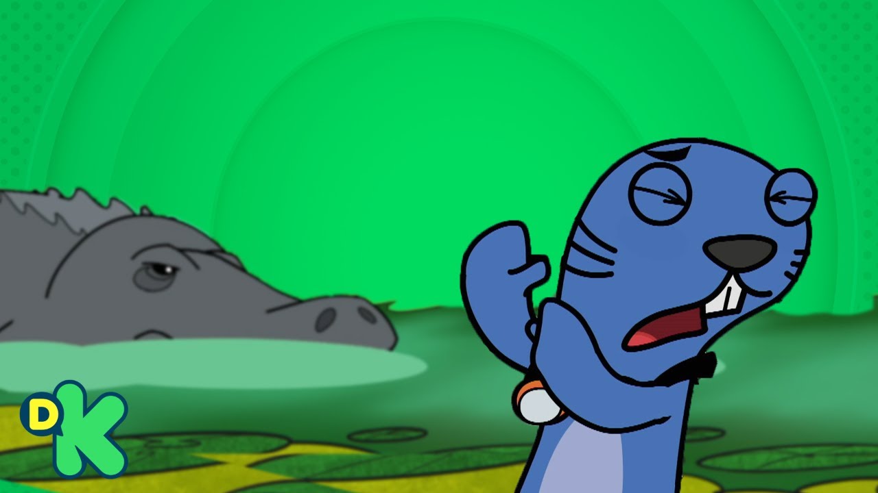 ¡Un caimán hambriento se quiere comer a Fico! | Doki | Discovery Kids