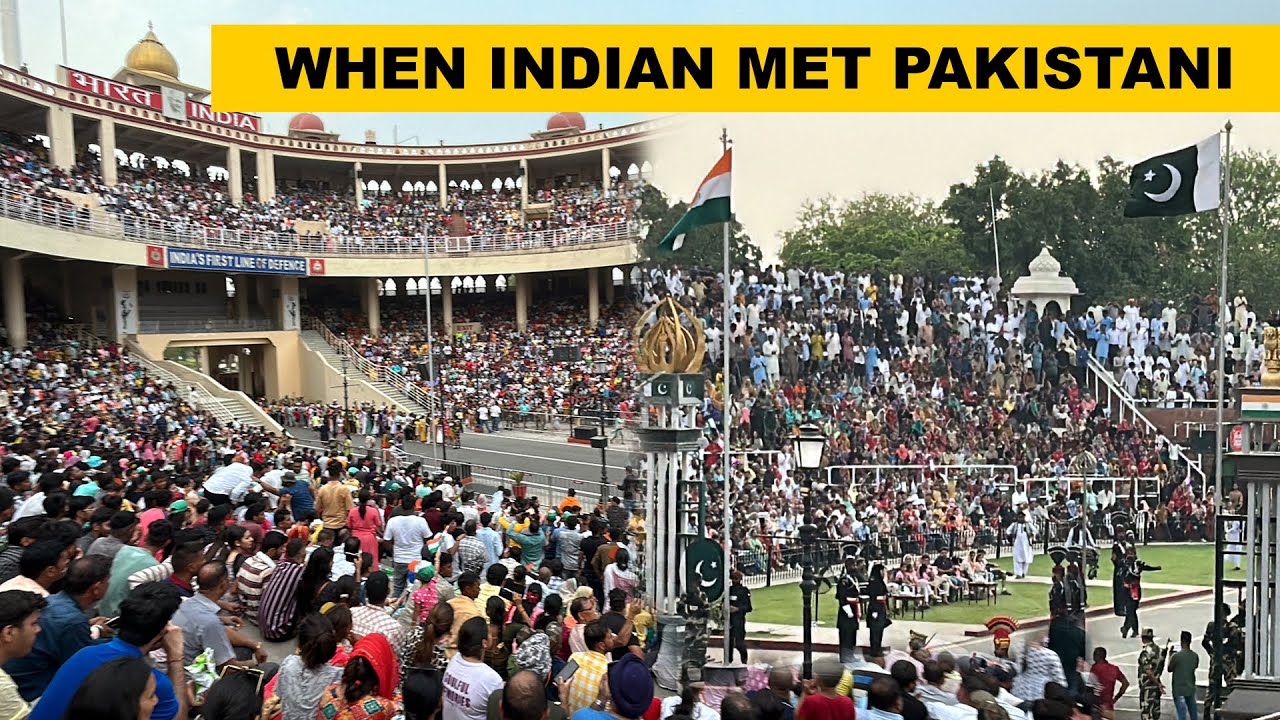 India Pakistan Attari Wagha Border Retreat Ceremony | India Pakistan War on Border | Attari Wagha