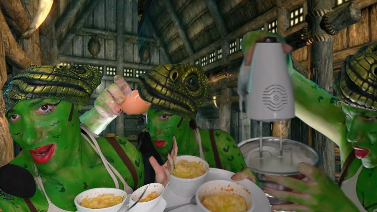 The Lusty Argonian Maid bakes Skyrim sunlight souffle (stream VOD)
