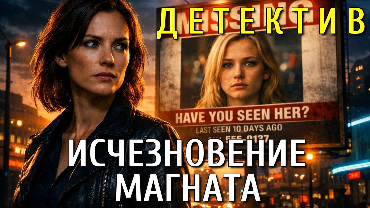 🆓 АУДИОКНИГА ДЕТЕКТИВ✅ Исчезновение Магната. Детектив