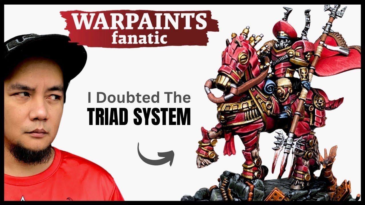 Warpaints FANATIC 🎨 Cool Reds Triad Testing