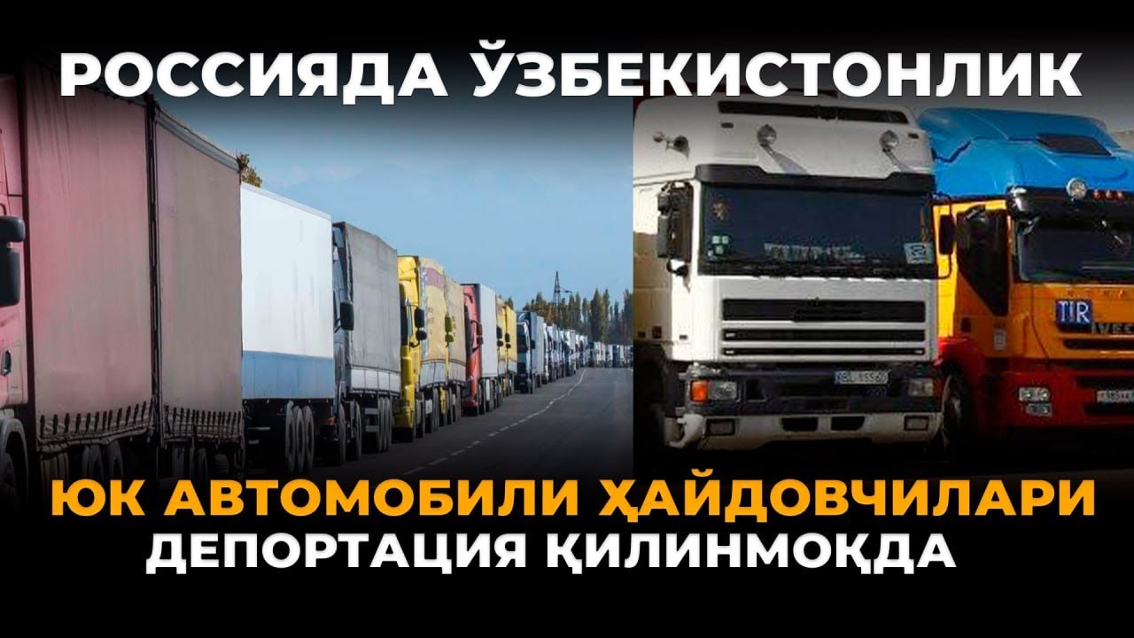 Ўзбекистон элчихонаси уйқуда: ўзбекистонлик ҳайдовчилар оммавий депортация қилинмоқда