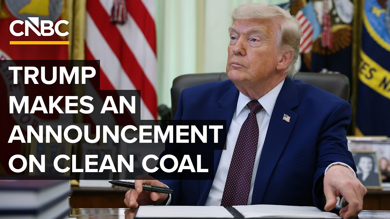 LIVE: President Trump makes an announcement on clean coal &mdash; 6/4/2026