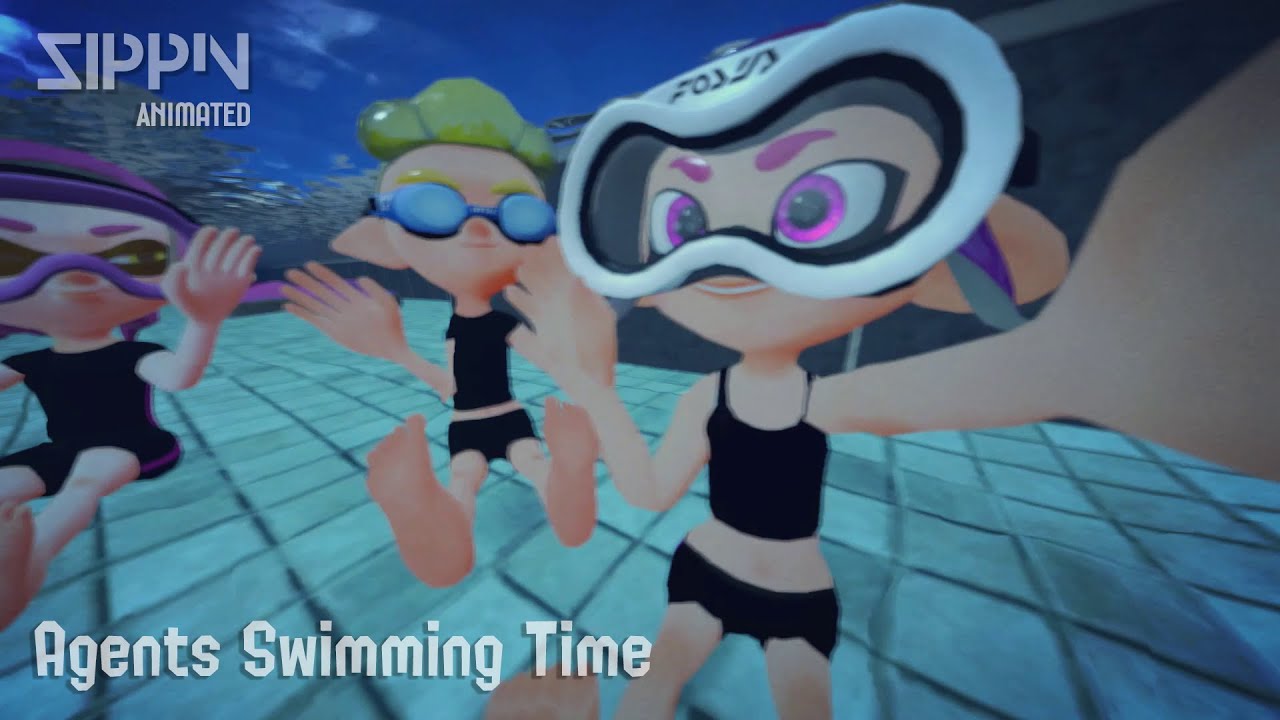 [Splatoon SFM] Agents Swimming Time