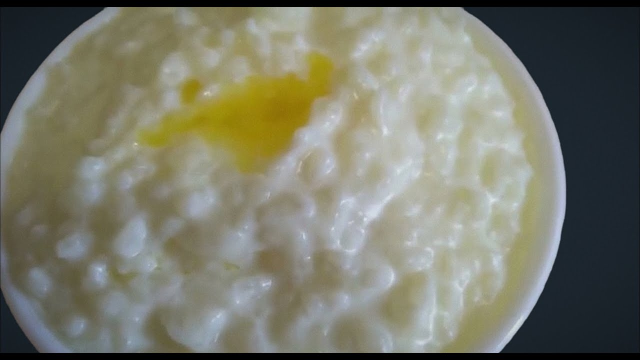 Milk rice porridge | simple recipe | easy to cook