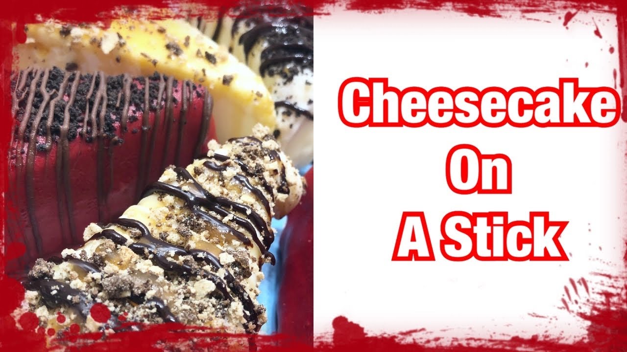EASY WAY TO CREATE CHEESECAKE ON A STICK
