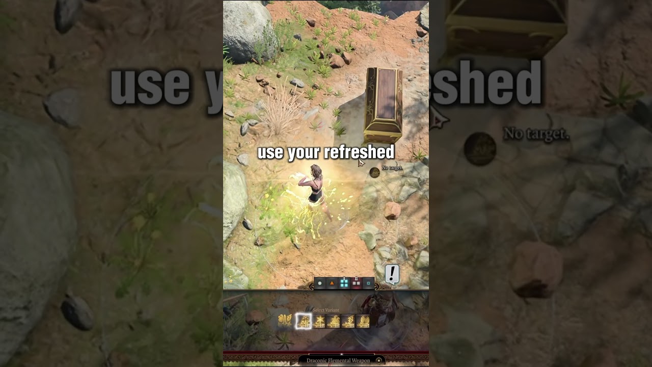 buff ALL your weapons permanently with this trick #bg3 #baldursgate3