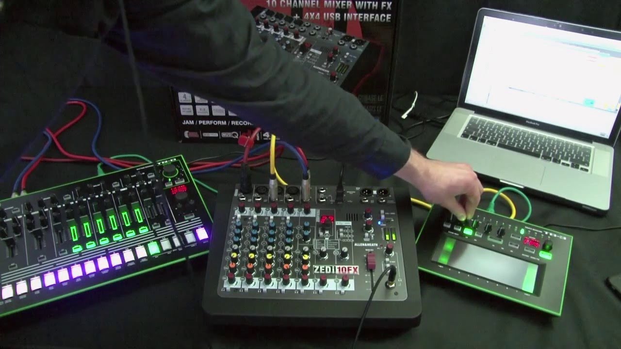 Allen&Heath ZEDi-10FX Review & Test (Deutsch/German)
