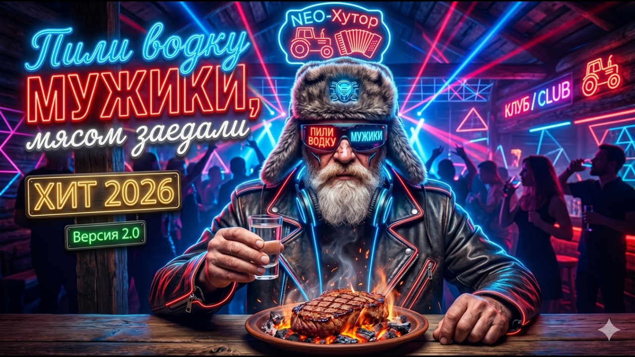 Пили водку мужики &mdash; NEO-Хутор (Версия 2.0) | ХИТ 2026