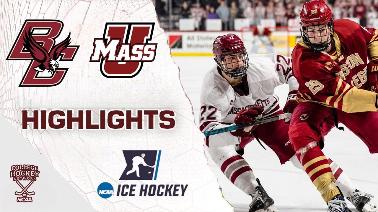 Boston College vs Massachusetts | NCAA College Hockey Highlights | March 5, 2026