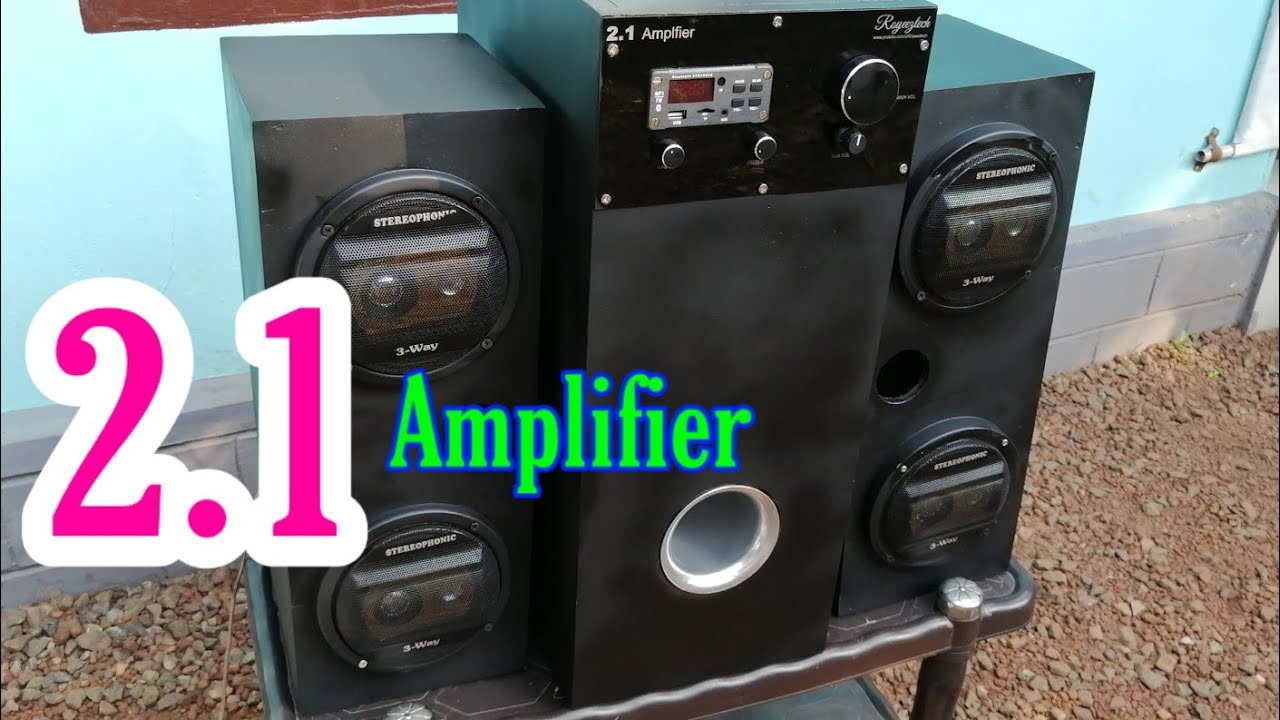 2.1 Rocking audio amplifier (TPA3116)inside for  two channels