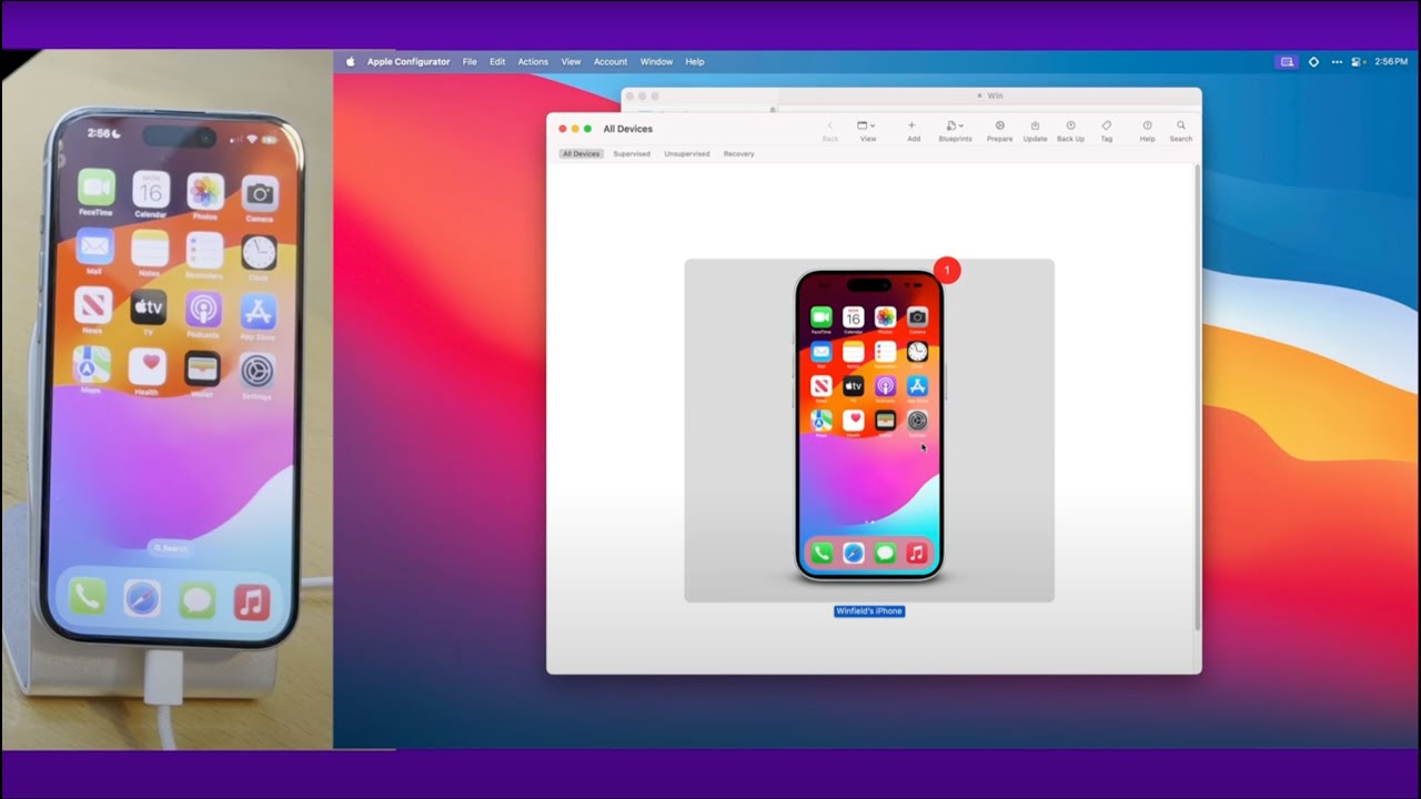 How to Supervise an iPhone with Apple Configurator in 2025