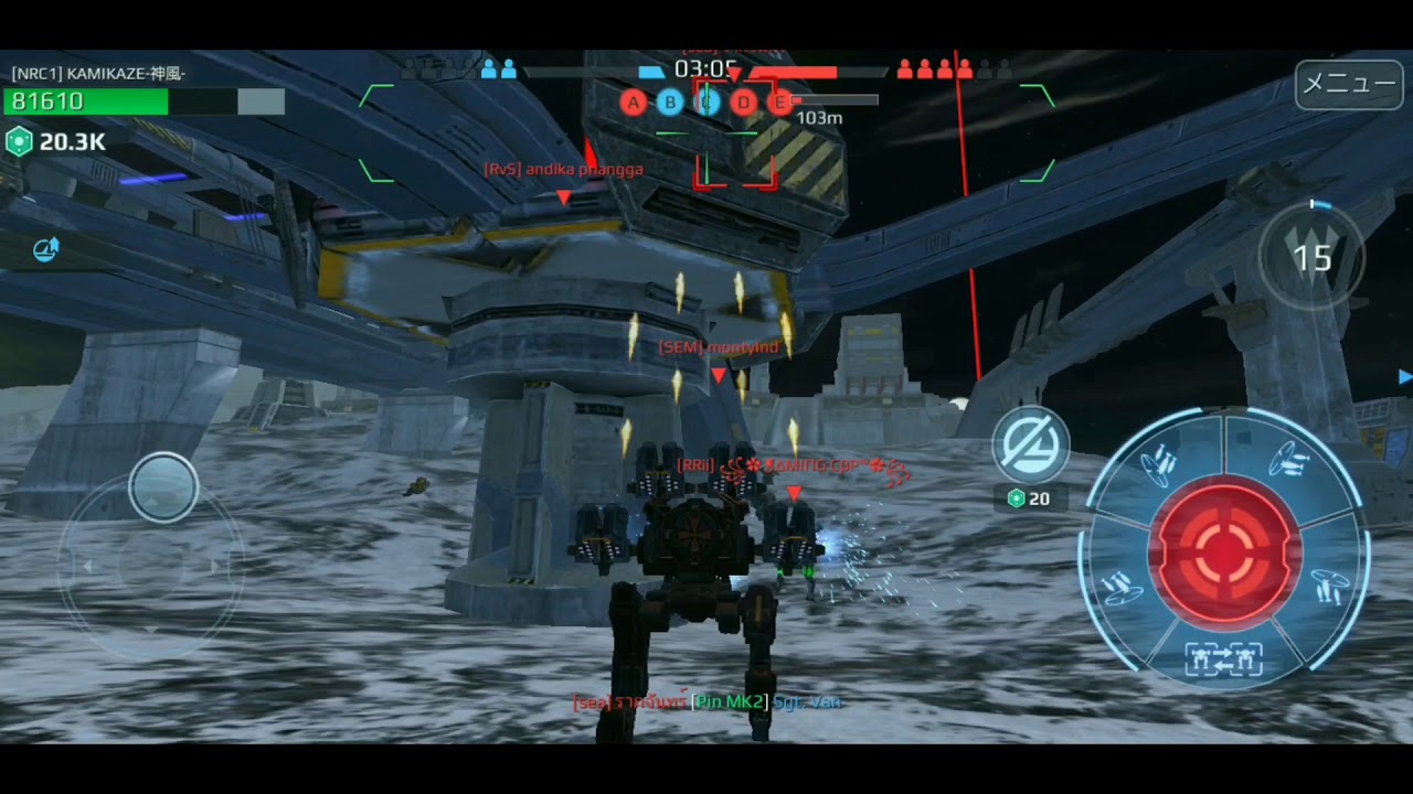 War Robots KAMIKAZE―神風― ♯19 NORICUM KARATE 「 Y e e a r t ! ! ! !」②