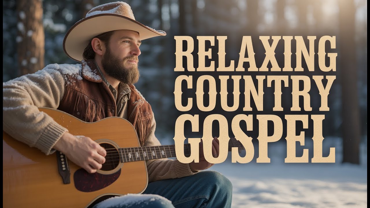 Relaxing Country Gospel Songs - 60 Greatest Sunday School (With Lyrics) #country #gospelcountry