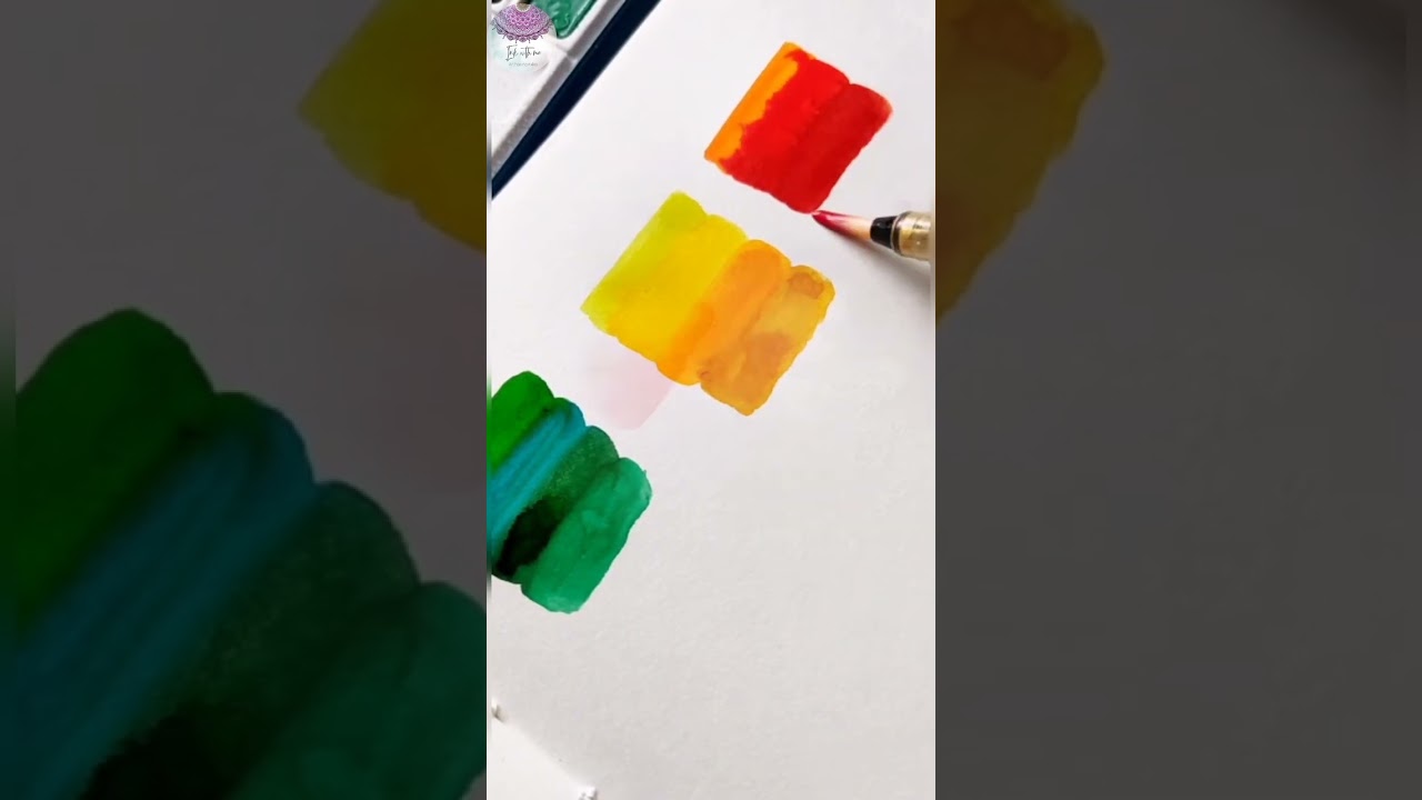 Artist watercolour cakes 🎨/ camel #shorts #watercolour #artistwatercolour #camel #unboxing
