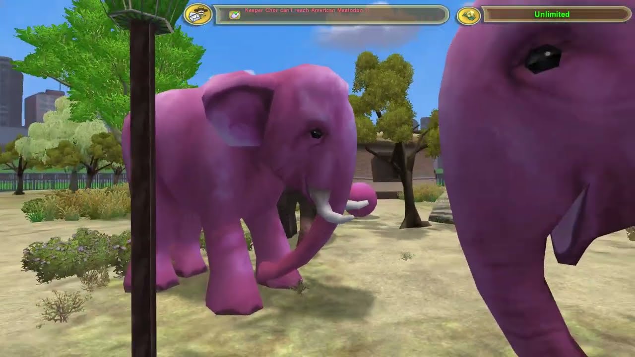 ZT2 EA - Pink Asian Elephant Patch Showcase
