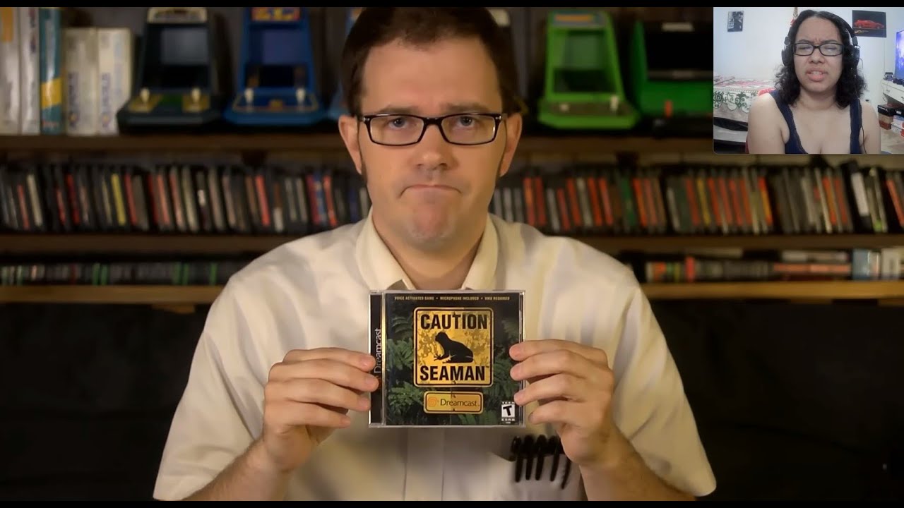 Angry Video Game Nerd (AVGN) Seaman (Dreamcast) Reaction