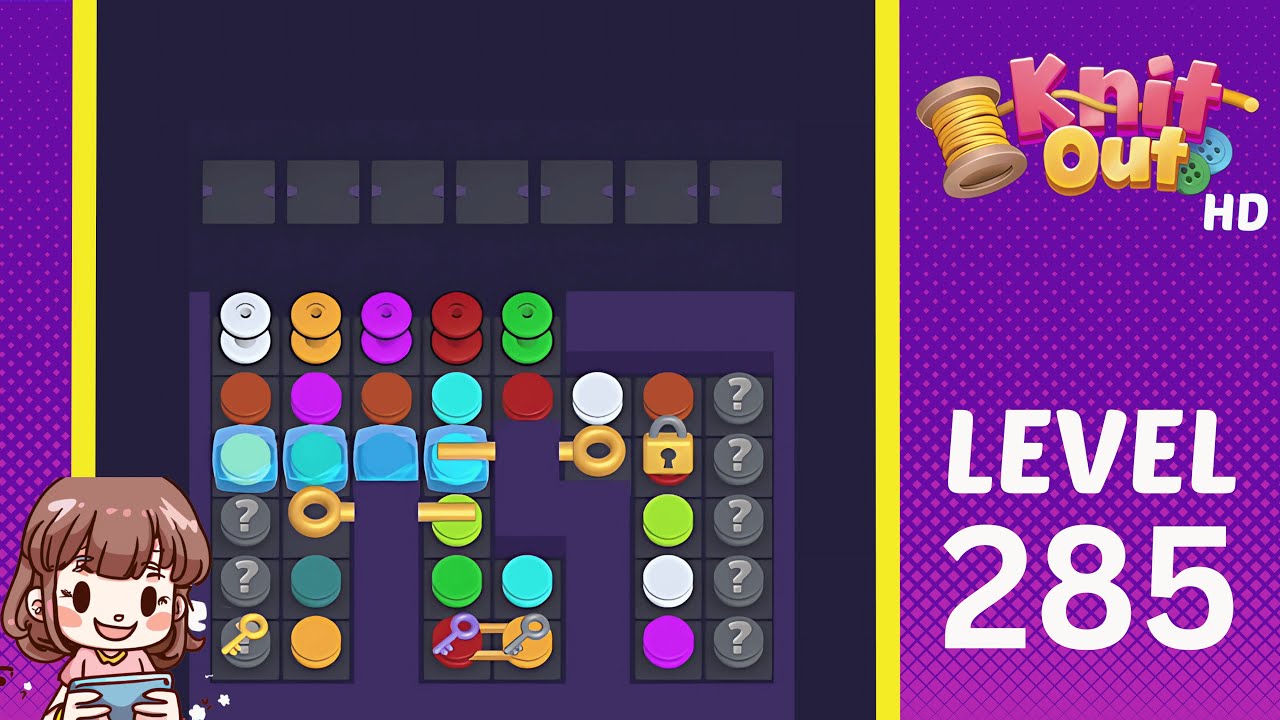 Knit Out Level 285 Solution Walkthrough