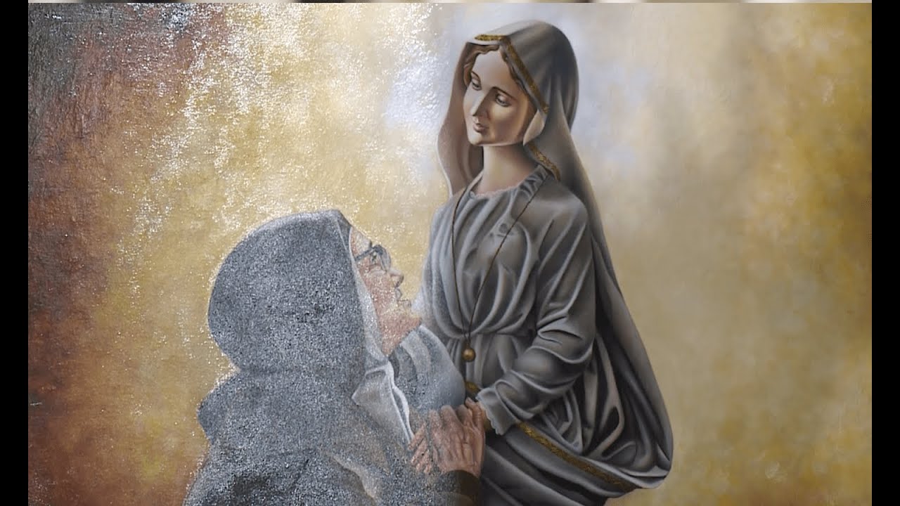 É abençoada tela evocativa das visitas de Nossa Senhora à Irmã Lúcia no Carmelo de Coimbra